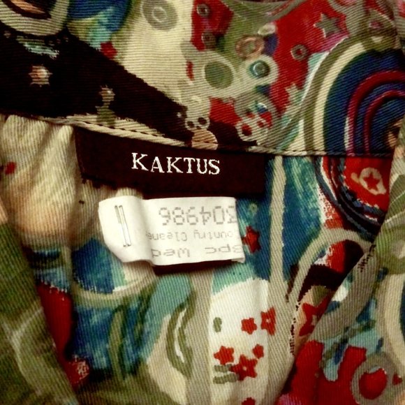 Kaktus Size XL Woman's Top Jacket, Plus Size Woman, Vintage XL Oversize Jacket - Picture 12 of 16